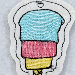Ice Cream ITH Key Fob