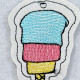 Ice Cream ITH Key Fob