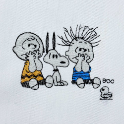 Scared Kids And Dog