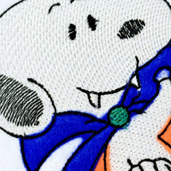 Nosey Dracula Dog Applique