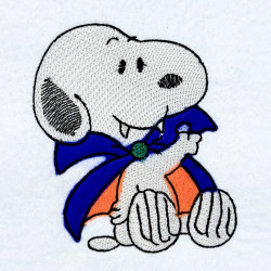 Nosey Dracula Dog Applique