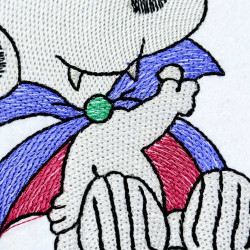 Nosey Dracula Dog