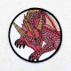 Sleeping Horned Dragon ITH Coaster