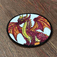 Flamed Dragon ITH Coaster