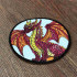 Flamed Dragon ITH Coaster