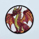 Flamed Dragon ITH Coaster