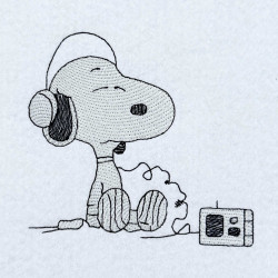 Music Loving Nosey Dog