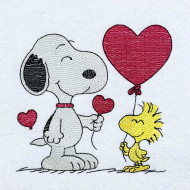 Nosey Dog And Pup Love