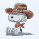 Cowboy Nosey Dog