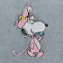 Nosey Dog as Pink Panther