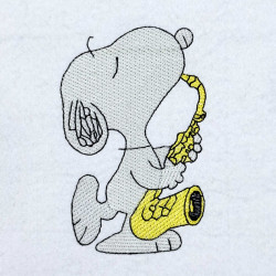 Saxophonist Nosey Dog