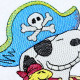 Pirate Dog And Parrot Pup