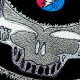 Don't Look Back Skull Quote