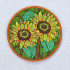 Sunflowers ITH Coaster