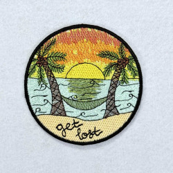 Sunrise Beach Scene ITH Coaster