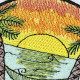 Sunrise Beach Scene ITH Coaster