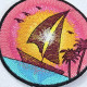 Yatch Sun Scene ITH Coaster Yatch Sun Scene ITH Coaster