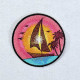 Yatch Sun Scene ITH Coaster Yatch Sun Scene ITH Coaster