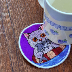 Cat ITH Coaster