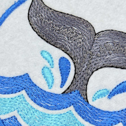 Whale Tail ITH Coaster