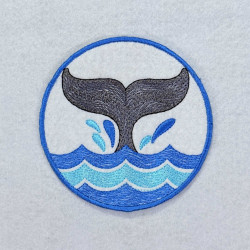 Whale Tail ITH Coaster
