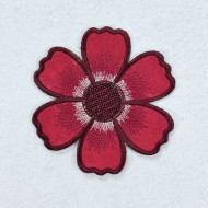 Red Flower ITH Coaster