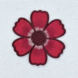 Red Flower ITH Coaster