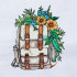 Floral School Bag