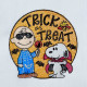 Trick or Treat Child and Dog