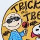 Trick or Treat Child and Dog