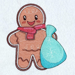 Gingerbread With Gift Bag