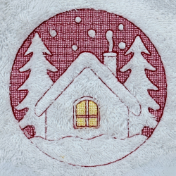 Cozy Cabin Embossed