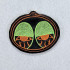 Monster Eyes Key Fob