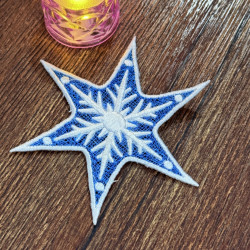 Snowflake Star FSL Ornament