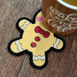 Gingerbread ITH Coaster