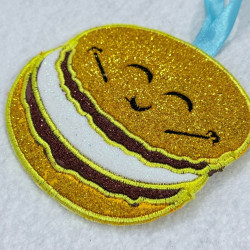 Happy Macaron Bag Charm