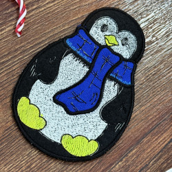 Winter Penguin Mugrug