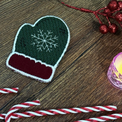 Snowflake Mitten Mugrug