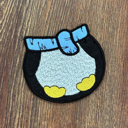 Cozy Penguin ITH Coaster