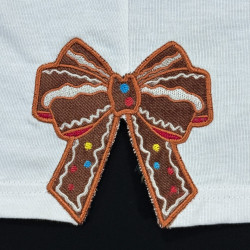 Gingerbread Split Bow