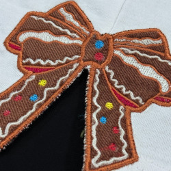 Gingerbread Split Bow