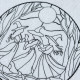 Dancing Witches Line Art