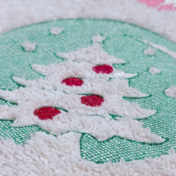Christmas Tree Embossed