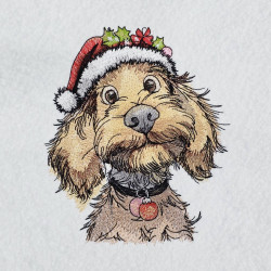 Christmas Goldendoodle