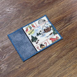 Christmas Season Mug Rug