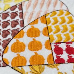 Classic Fall Acorn Patch Work