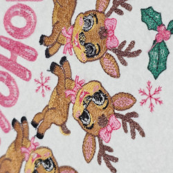 Hohoho Christmas Reindeer Trio