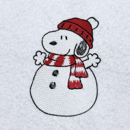 Winter Nosey Dog Snowman
