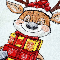 Christmas Reindeer With Presents