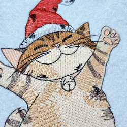 Happy Christmas Cat